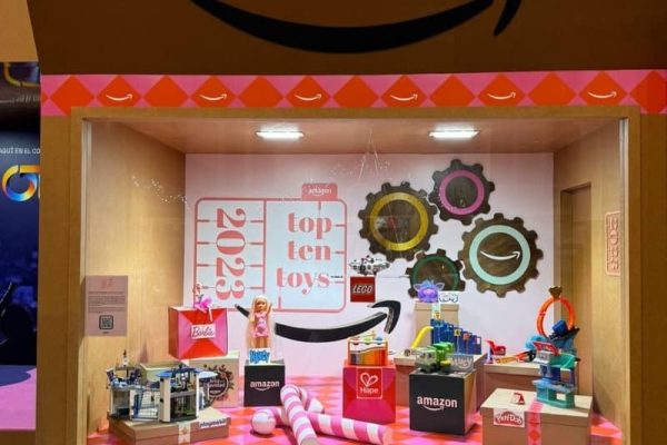 Porfolio jider Amazon navidad caja regalos rosa